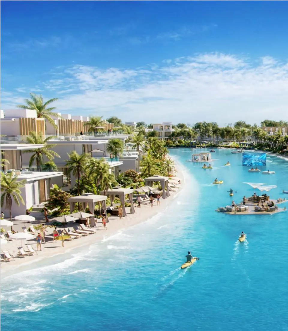Visual of the DAMAC Islands development