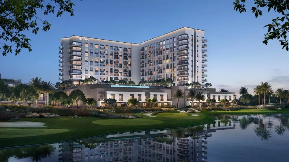 Visual of the Golf Vale by Emaar development
